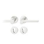 FSB 1021 – Poignée de porte en aluminium + Rose clé